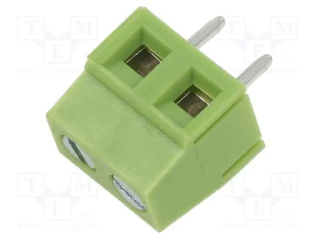 Pcb Bloco Terminal, Angulares 90, 5mm, Faixas: 2, para Pcb, 12a