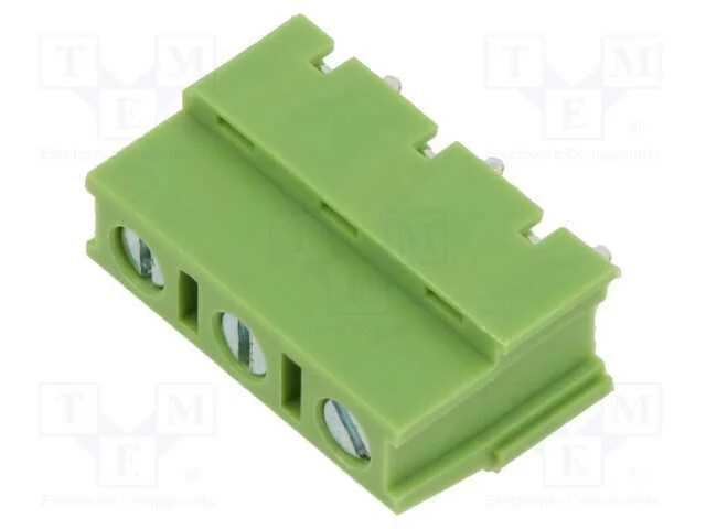 Pcb Bloco Terminal, Angulares 90, 7,5mm, Faixas: 3, para Pcb