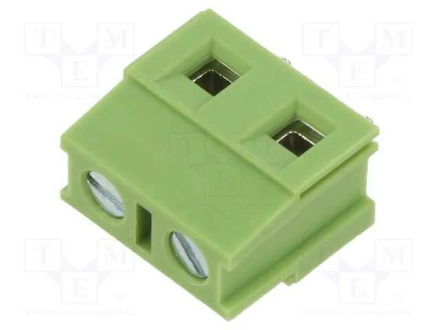 PCB bloco terminal, angulares 90, 7,5mm, faixas: .