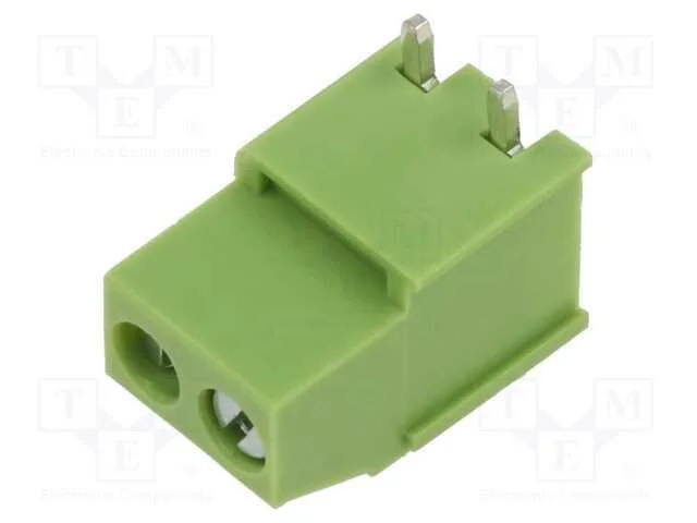 Pcb Bloco Terminal, Simples, 5mm, Faixas: 2, para Pcb, Aperto
