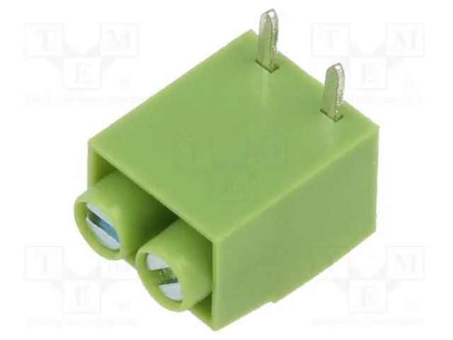 Pcb Bloco Terminal, Simples, 5mm, Faixas: 2, para Pcb, Aperto