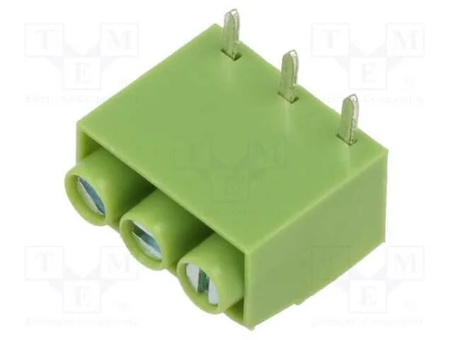 Pcb Bloco Terminal, Simples, 5mm, Faixas: 3, para Pcb, Aperto
