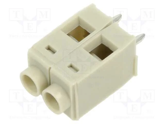 Pcb Bloco Terminal, Angulares 90, 5mm, Faixas: 2, para Pcb