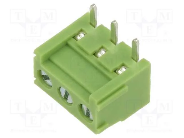 Pcb Bloco Terminal, Simples, 3,81mm, Faixas: 3, para Pcb, Aperto