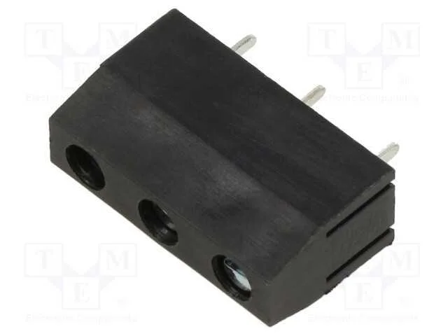Pcb Bloco Terminal, Angulares 90, 7,5mm, Faixas: 3, para Pcb