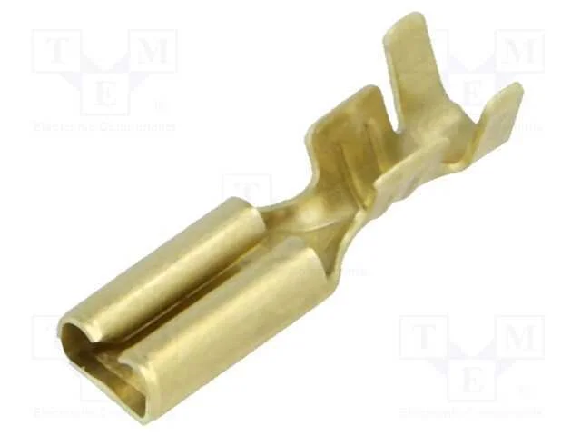 Conetor: plano, 2,8mm, 0,8mm, macho, 0,5÷1,25mm2,.