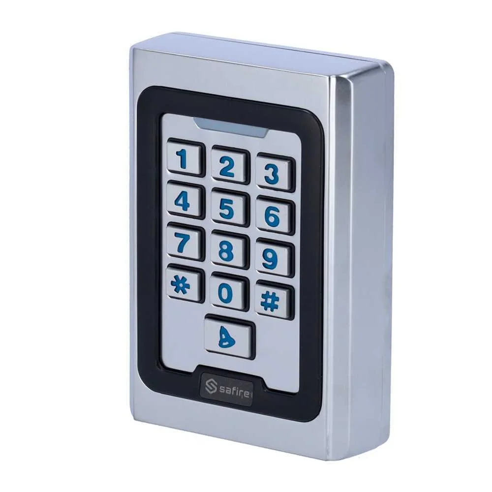 Control de Acceso Autónomo - Acceso Por Tarjeta em Y Pin - Salida de Relé, Pulsador Y Timbre - Wiega