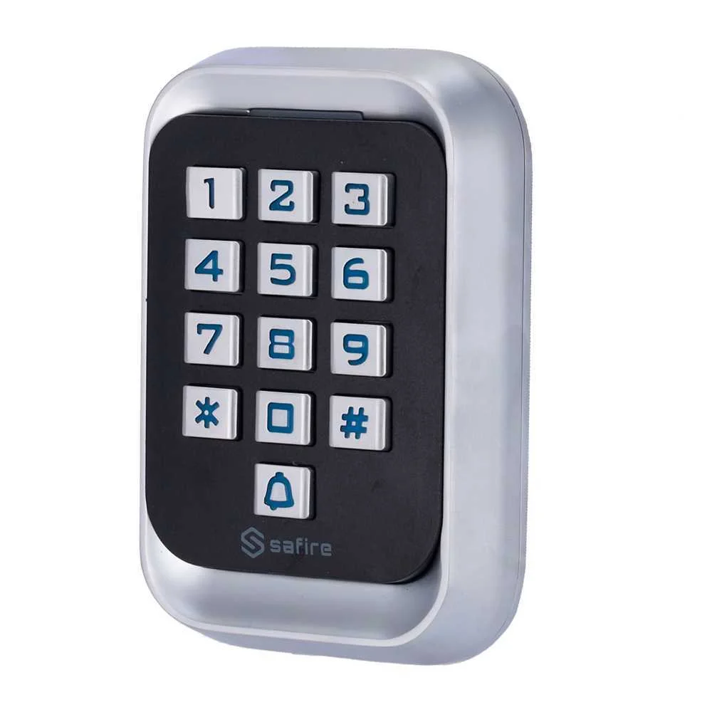 Control de Acceso Autónomo - Acceso Por Tarjeta em Y Pin - Salida de Relé, Pulsador Y Timbre - Wiega