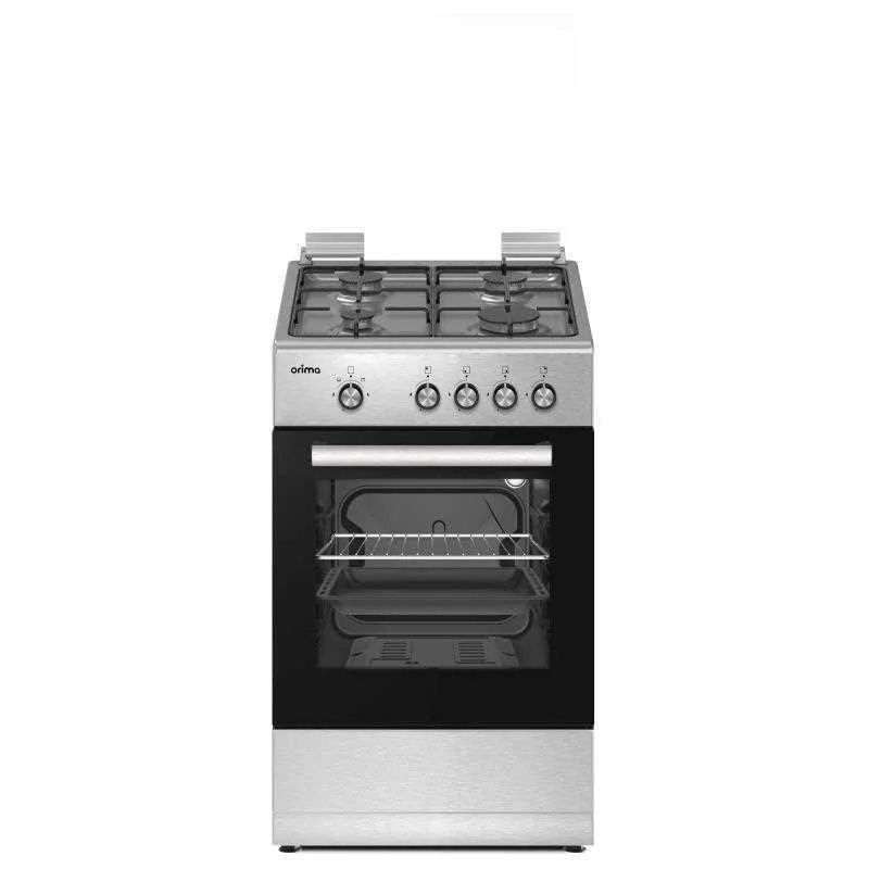 Gas Stove 4 Zones 54l (Inox) - Orima