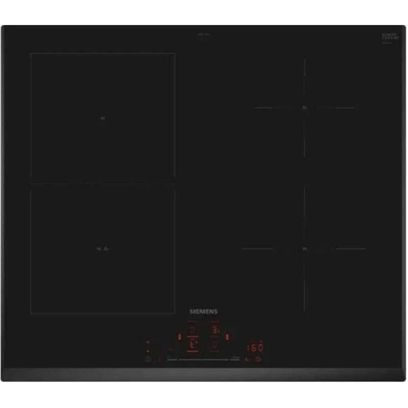Induction Plate Ed651hsc1e 4 Zones 6900w (Black) - Siemens