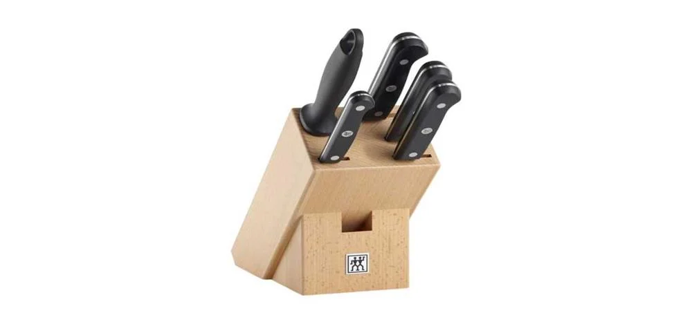 Conjunto de Facas de Cozinha e Suporte Zwilling Gourmet 