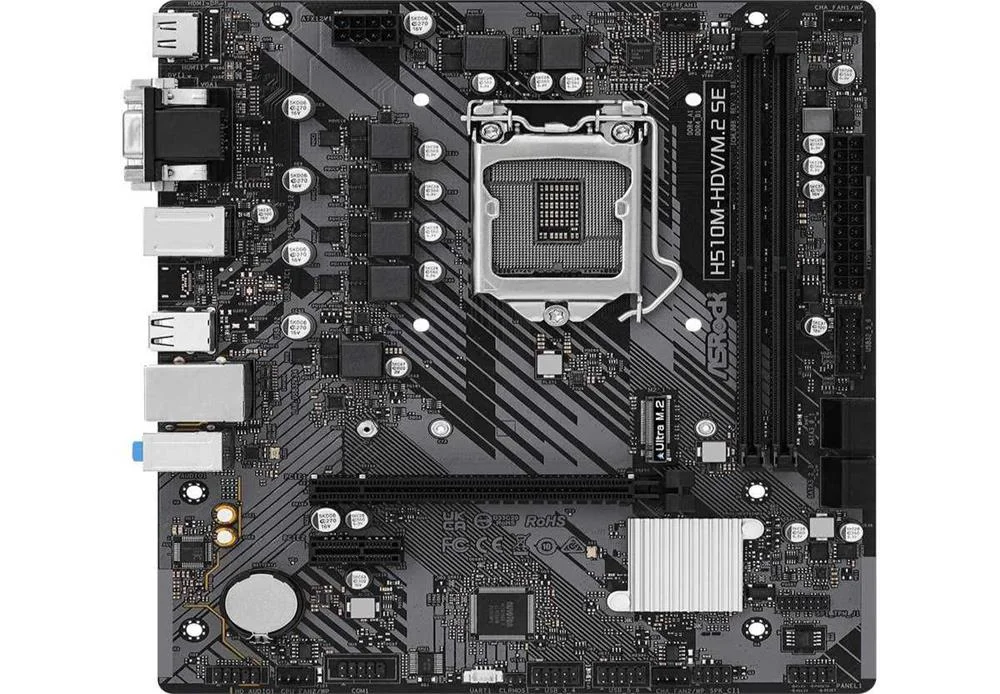 Asrock H510m-Hdv/M.2 Se Motherboard