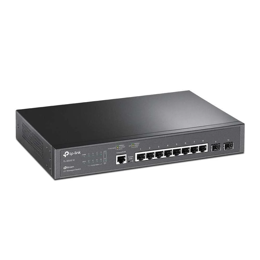 Switch TP-Link TL-SG3210 JetStream 8 Portas Gigab.