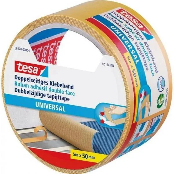 Fita Adesiva Dupla-Face Tesa Universal 5m 50mm