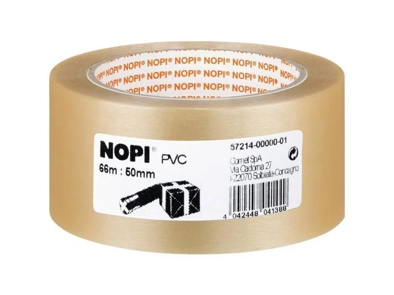Tesa Nopi Pack Pvc Geprägt 66m 50mm Transparent