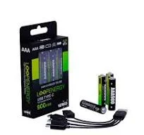 Verico Loopenergy Li-Ion Akku Aaa900, Usb-C, 4er Pack Retail