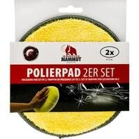 Conjunto de almofadas de polimento 2 peças