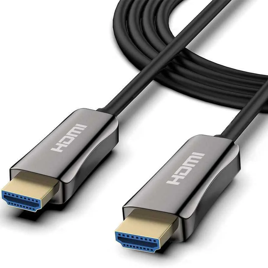 Cabo de Fibra Ótica Ativa 4k Uhd Hdmi 2.0 10m