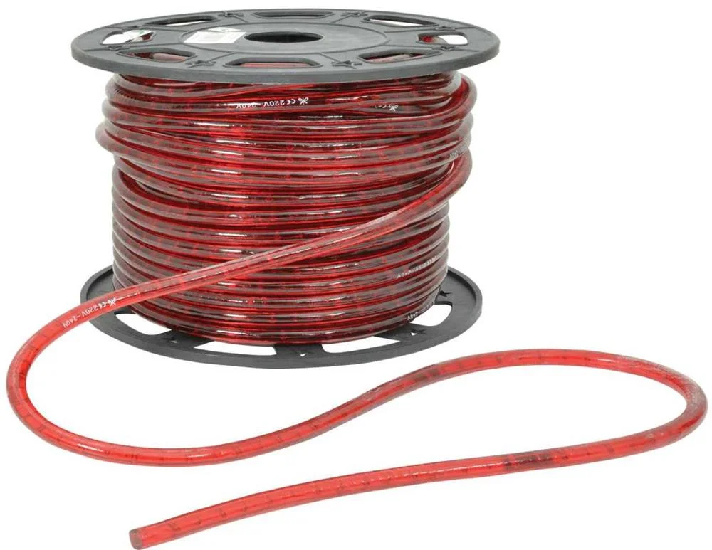 Corda Luminosa, 230v, Bobina de 45m, Vermelho - Pre&ccedil;o Por M