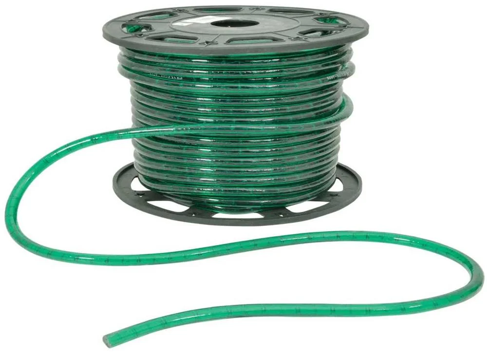 Corda Luminosa, 230v, Bobina de 45m, Verde