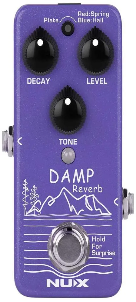 Pedal de Reverbera&ccedil;&atilde;o Digital Damp