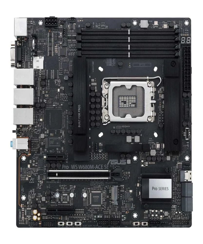Mb Asus Pro Ws W680m-Ace Se          (Intel,1700,Ddr5,Matx)