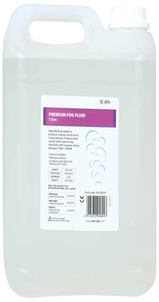 Premium Fog Fluid Clear 5l