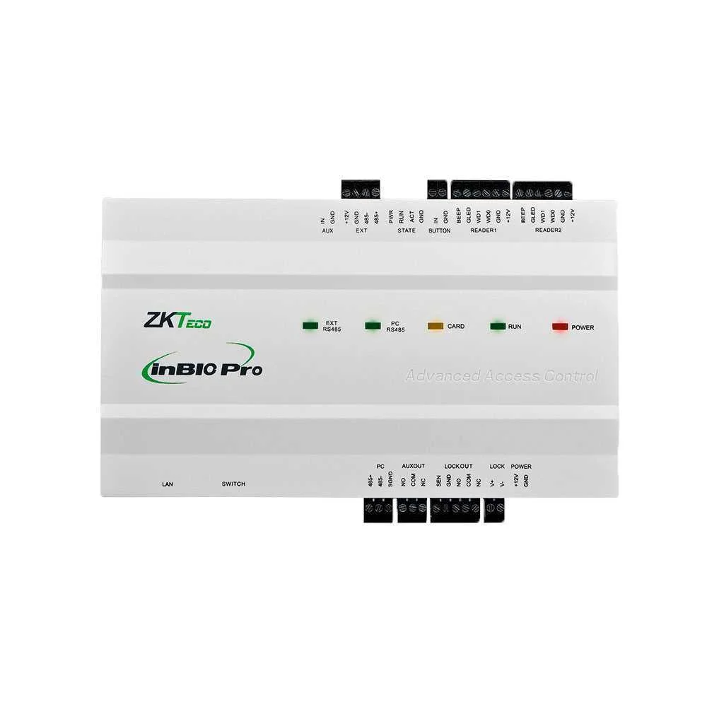 Controladora de Acceso Biométrica - Acceso Por Huella, Tarjeta o Contraseña - Comunicación Tcp/Ip 