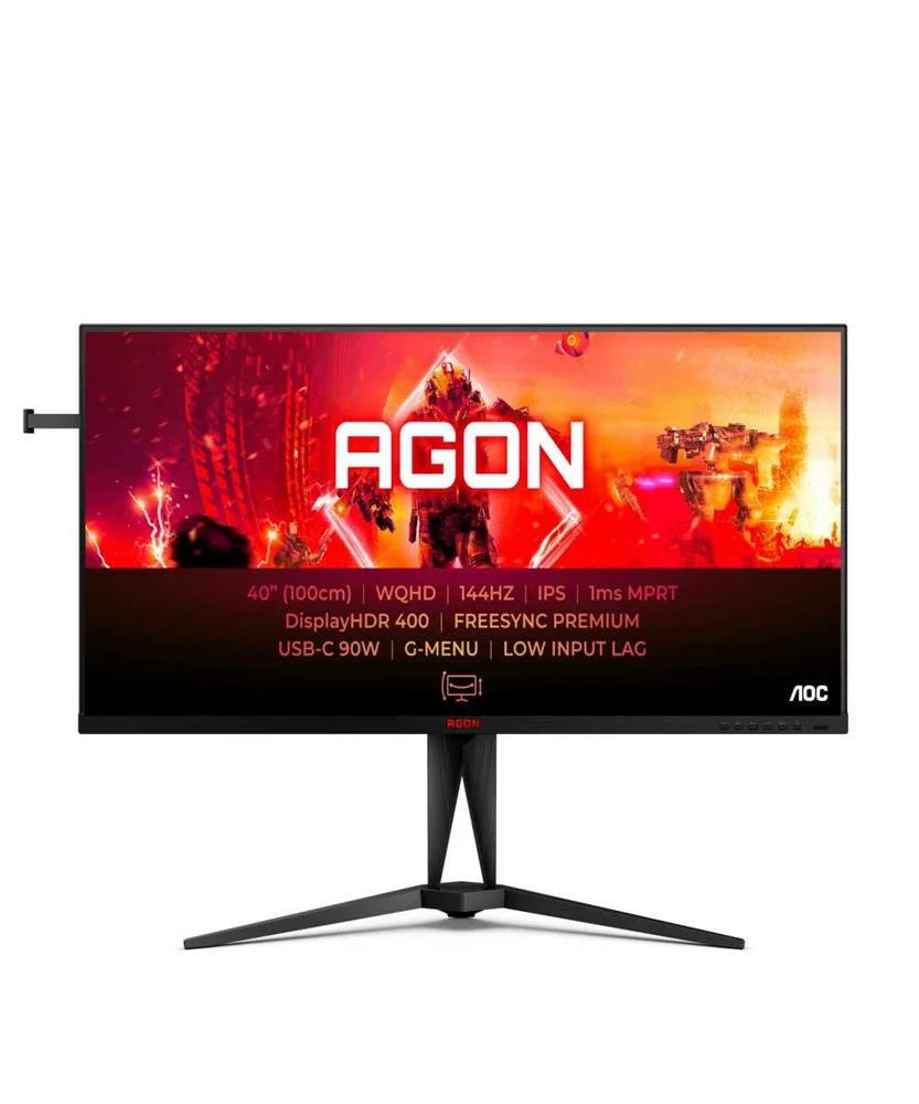 Monitor Gaming Lcd Ips 39.5" Agon Ag405uxc Wide Quad Hd 144hz Freesync Premium Adaptive Sync - Aoc