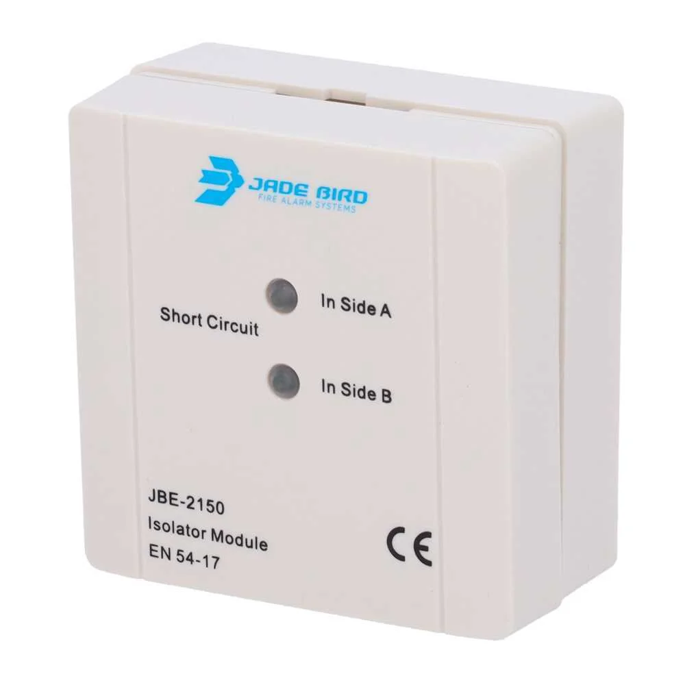 Módulo Analógico Jade Bird - Isolador de Curto-Circuito - Alimentação em Laço - Cabo Condutor Até 2.