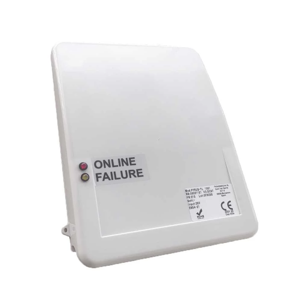 Transmissor de Alarme Certificado En54-21 - Ether.