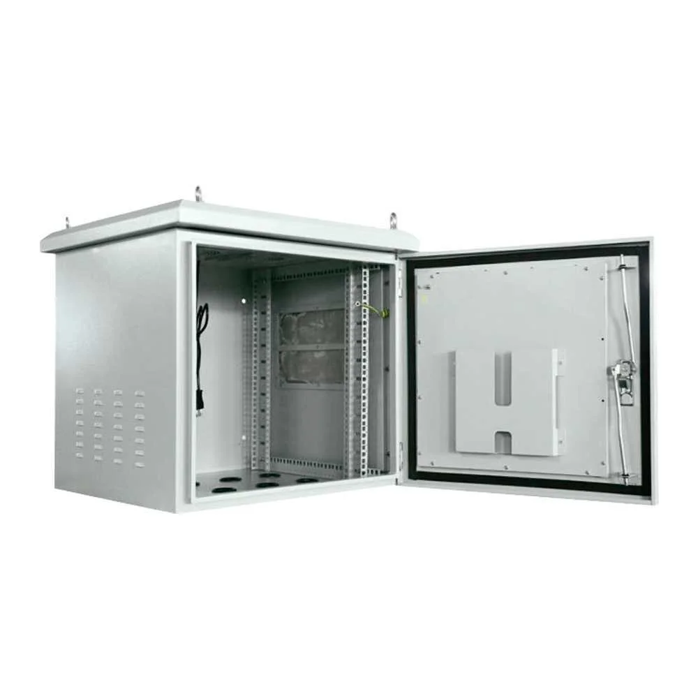 Armário Rack para Parede - Até 9u Rack de 19" - Até 100 Kg de Carga - com Grelhas de Ventilação e Pr