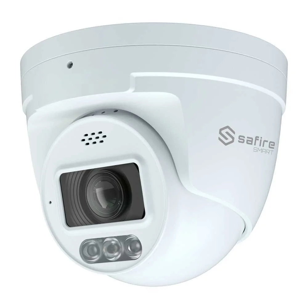 Safire Smart - Câmara Turret Ip Gama I1 com Dissuasão Ativa - Resolução 8 Megapixel (3840x2160) - Le
