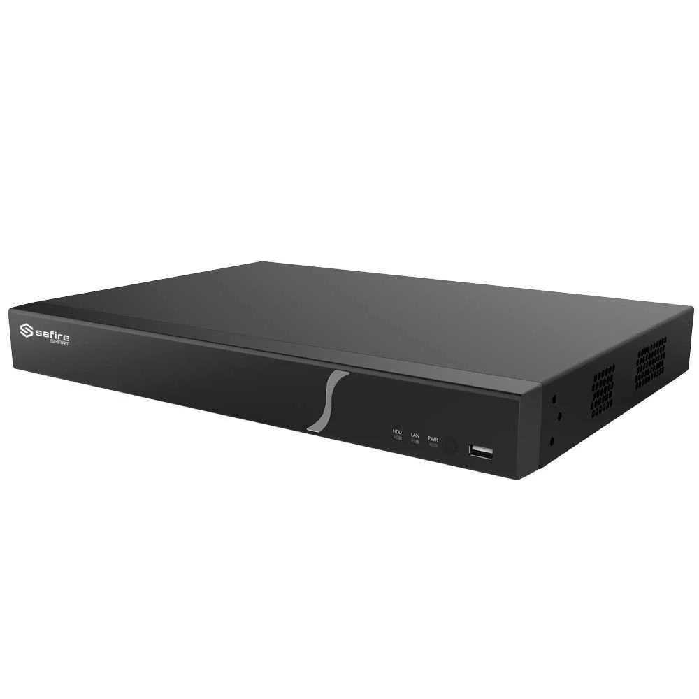 Safire Smart - Gravador Nvr para Câmaras Ip da Gama B2. - 16ch Vídeo / Compressão H.265s / 2hdd - Re