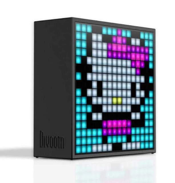 Divoom Timebox-Evo Coluna Port&aacute;til Preto 6 W