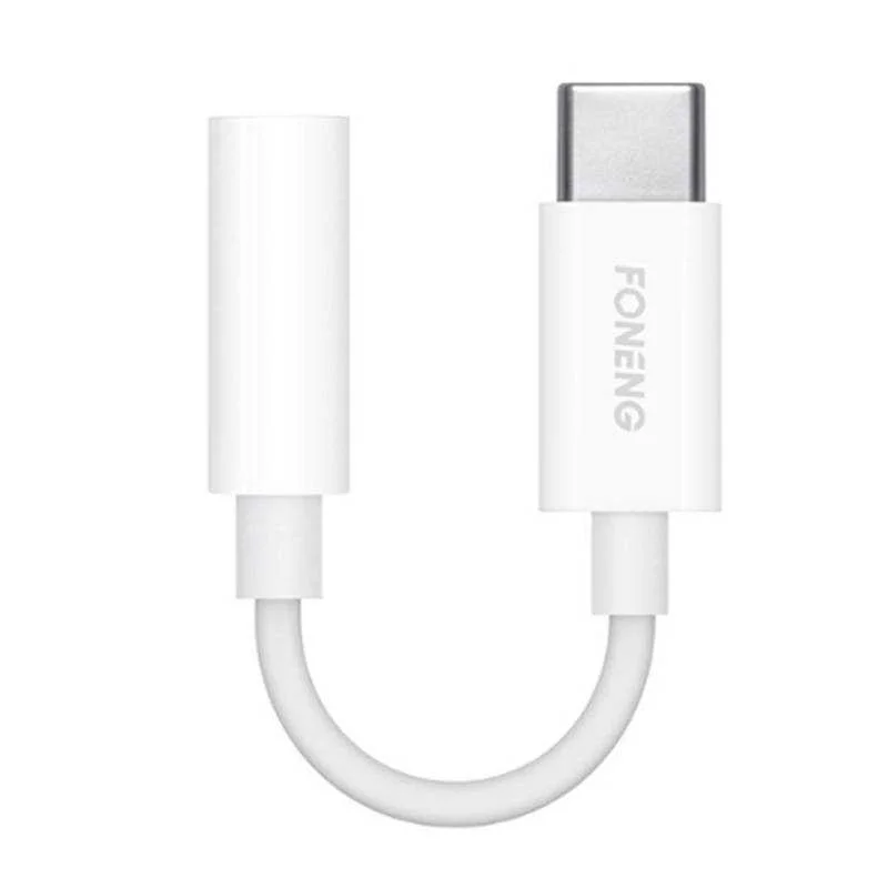Audio Cabo 3.5mm Jack To Usb Type-C Foneng Bm21 .