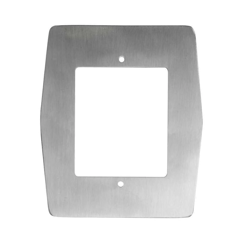 Placas de Aço Personalizadas para Torniquetes - Acabamento para Leitor Biométrico - Adequado para Le