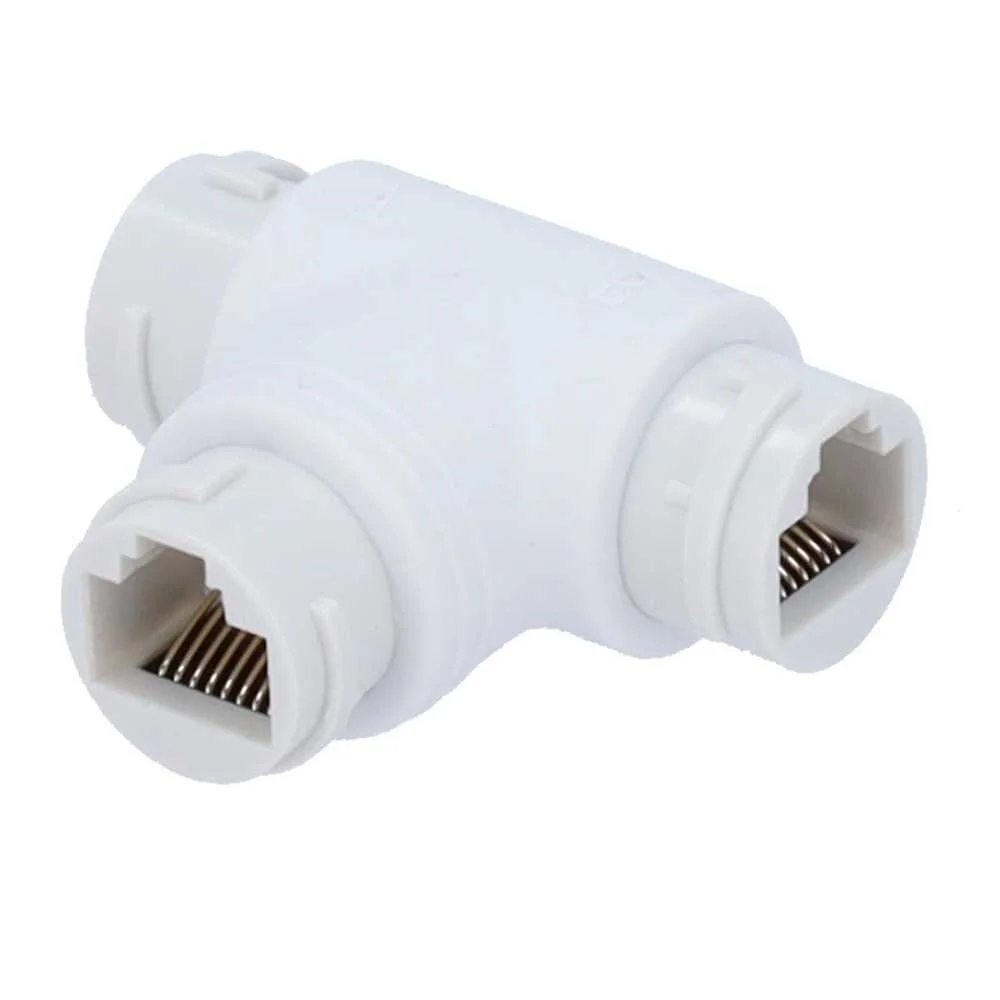 Adaptador Rj45 - Conector de Entrada Rj45 Fêmea -.