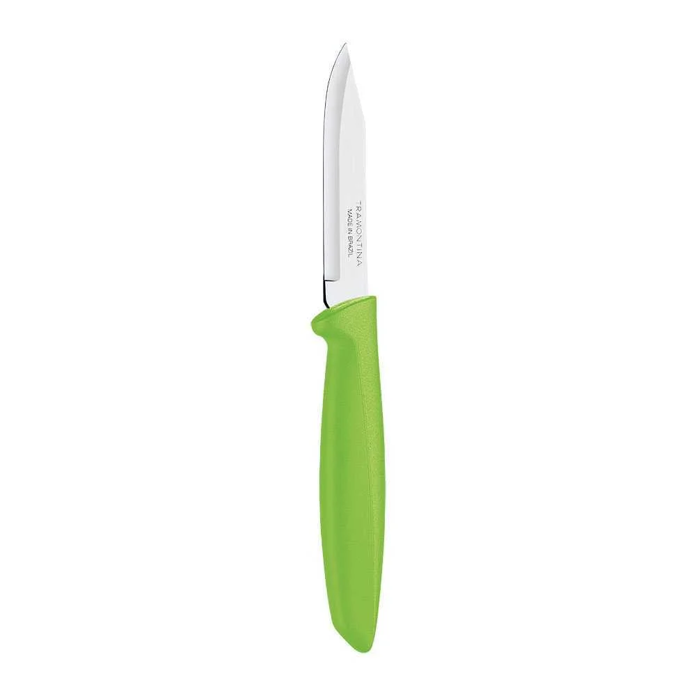 Faca para Legumes e Frutas 3" Plenus Verde Tramon.