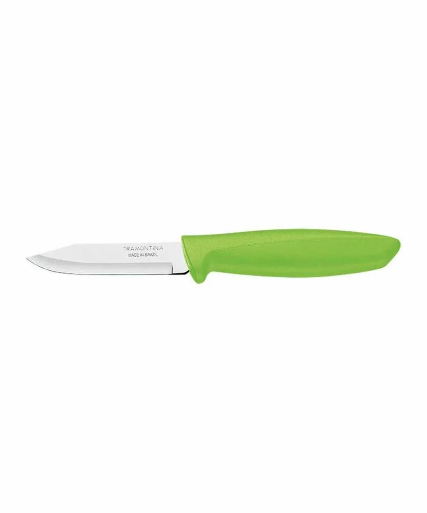 Faca para Legumes e Frutas 3" Plenus Verde Tramon.
