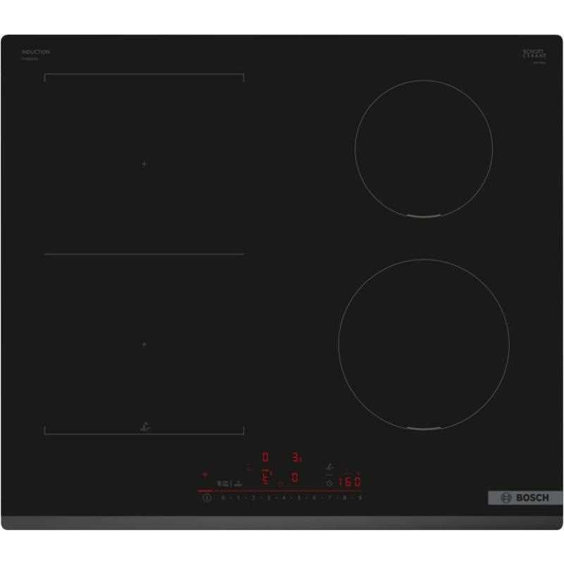 Placa de indução PVS631HC1E 4 Zonas 6900W Preto -.