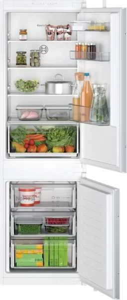 Frigorífico Combinado de Encastre Kin86nse0 260l Branco - Bosch