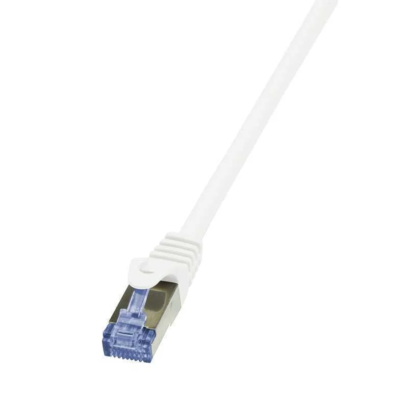 Logilink Patchkabel Mit Cat7-Rohk. Primel. S/Ftp Wei&szlig; 0,50m