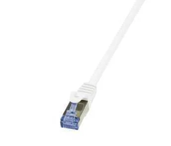 Logilink Patchkabel Mit Cat7-Rohk. Primel. S/Ftp Weiß 3,00m