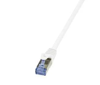 Logilink Patchkabel Mit Cat7-Rohk. Primel. S/Ftp Weiß 3,00m