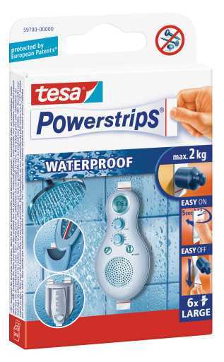 Tesa Powerstrips Waterproof Strips