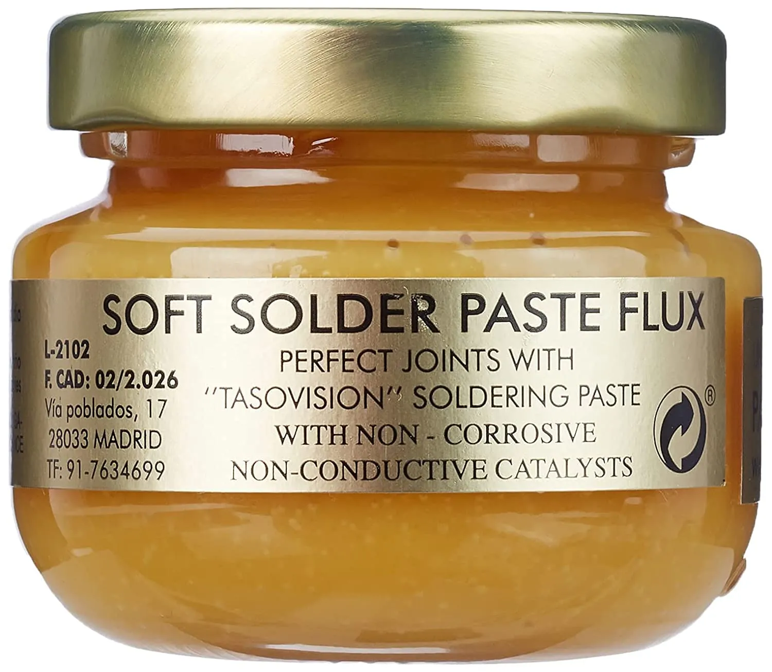 Pasta Soldar (Frasco) 50 Gr Tasovision