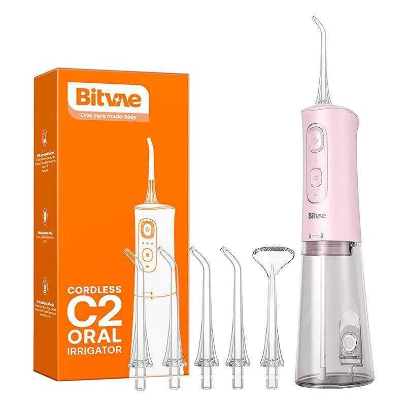 Conjunto Limpeza de dentes de bicos Bitvae C2 Rosa