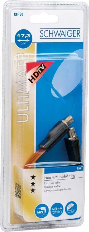 SCHWAIGER KFF30 531 CABO COAXIAL 0,173 M TIPO F P.