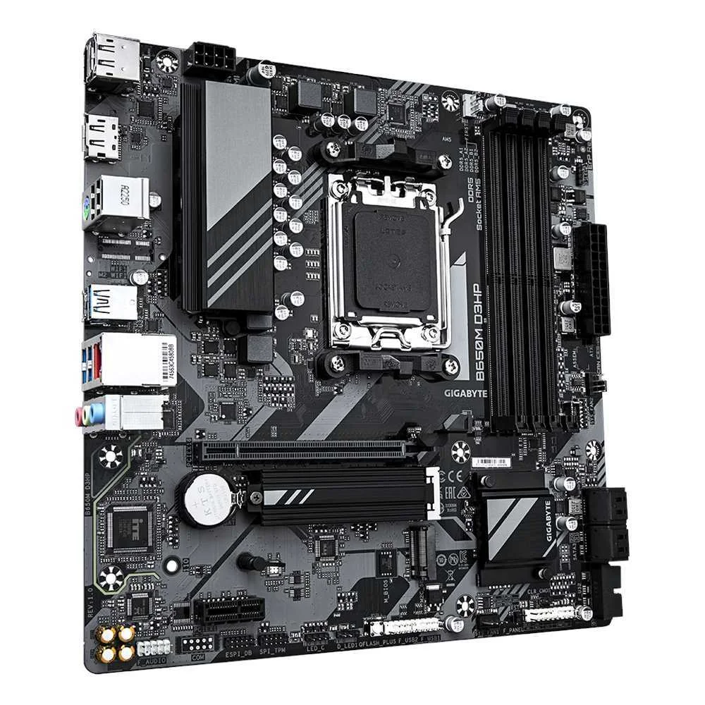 Motherboard Micro-Atx Amd B650m D3hp Rev. 1.0 Sktam5 - Gigabyte
